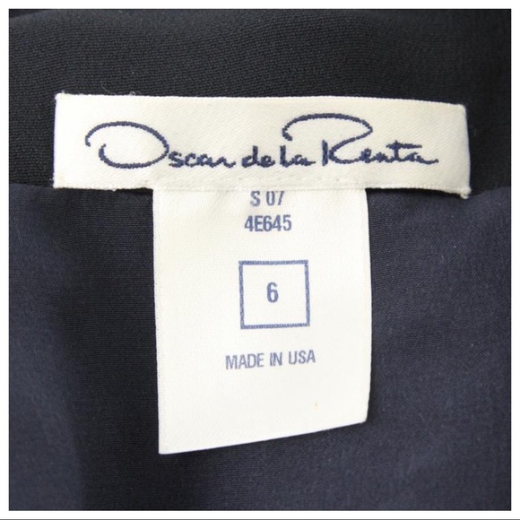 OSCAR DE LA RENTA SILK - Picture 3 of 6